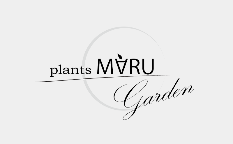 plants MARU garden ロゴ